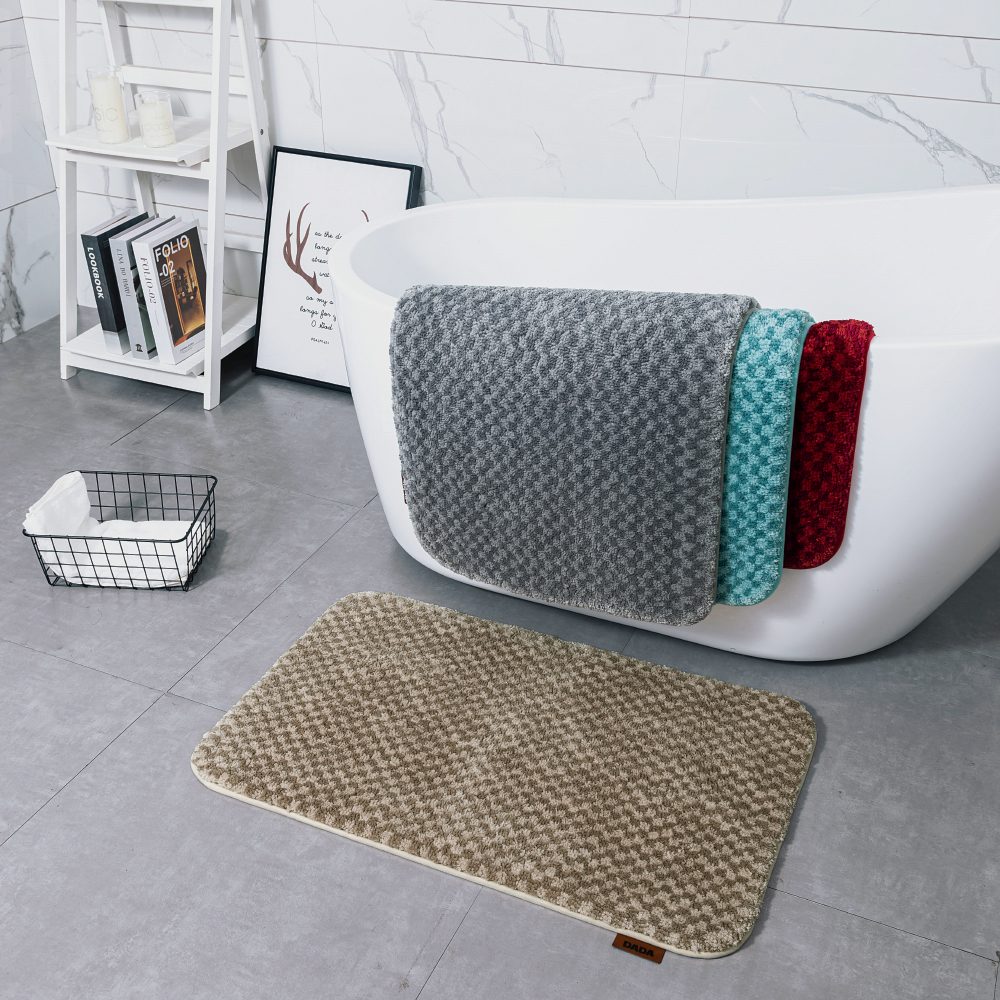 DADA Custom Water Absorbent Anti-Slip Bath Tub Mat Easy-to-Clean Entrance Door Foot Mat for Bathroom