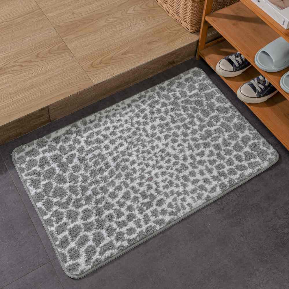 DADA Fluffy Entrance Door Floor Mat Non-silp Water Absorbent Quick Dry Bath Rug For Home Decoration